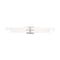 Z-Lite Zane Vanity, 2-Light, 32 In.W x 2.5 In.L x 5 In.H, Brushed Nickel/Frosted 1008-32W-BN-LED - alternate 6
